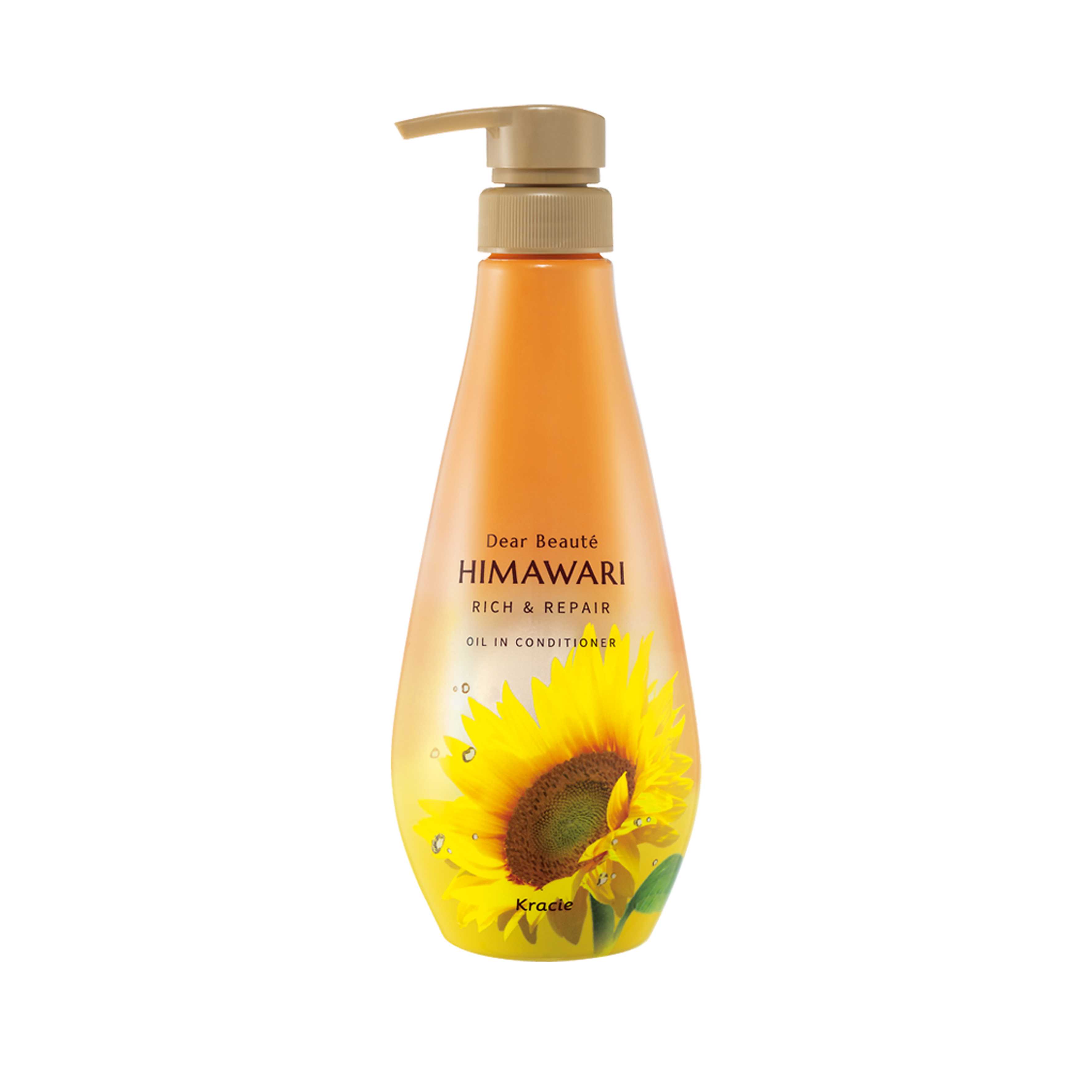 HIMAWARI RICH&REPAIR OIL IN CONDITIONER 500 ML / ครีมนวดบำรุงเส้นผมและหนังศีรษะ สำหรับผมแห้งเสีย