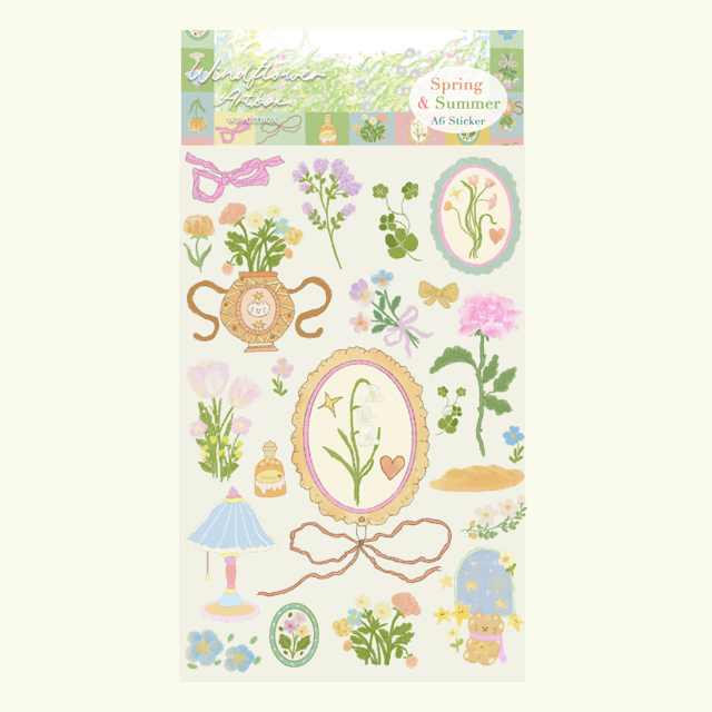 Sticker A6 Spring&Summer