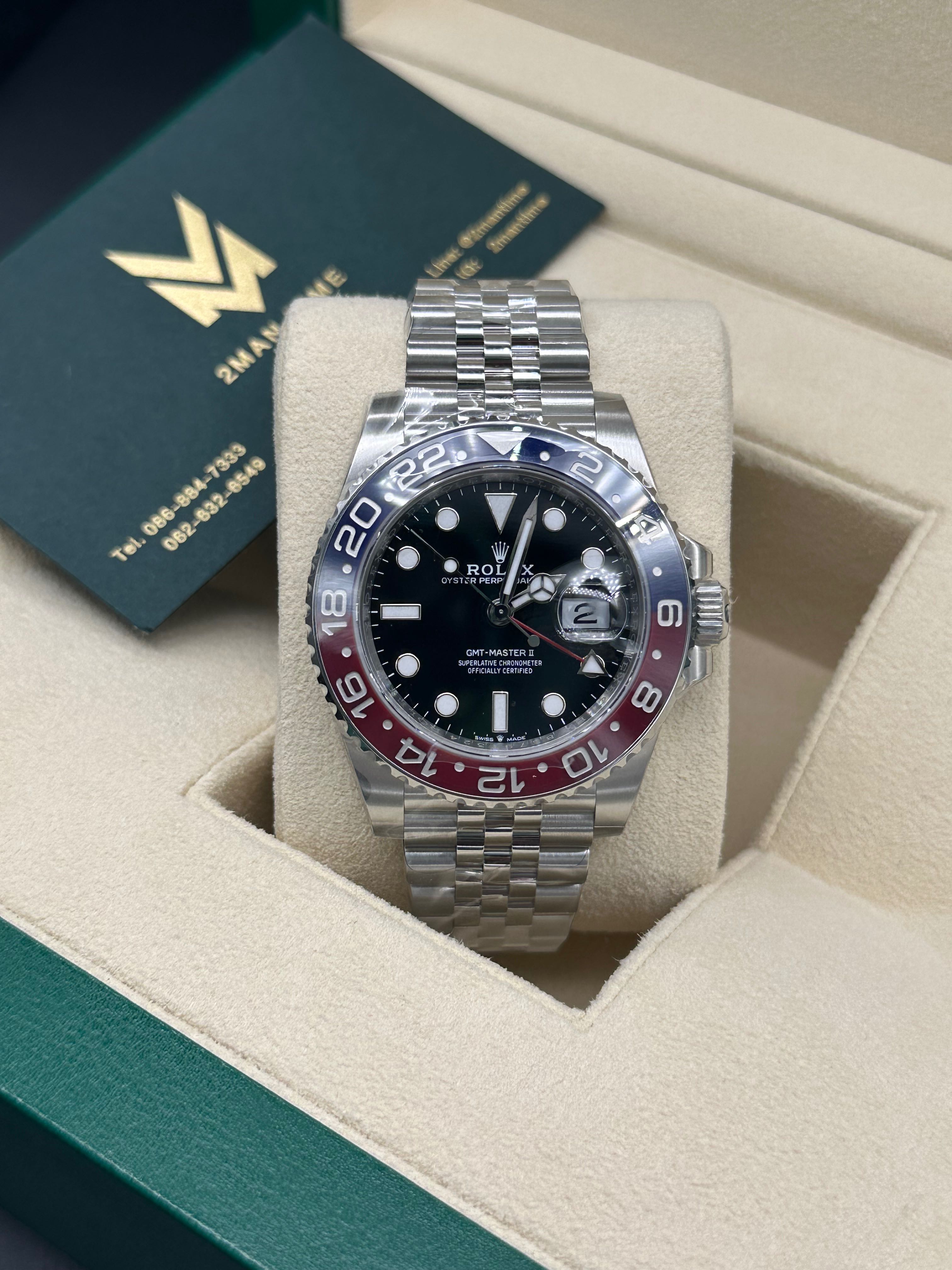 Rolex GMT Pepsi Jubilee