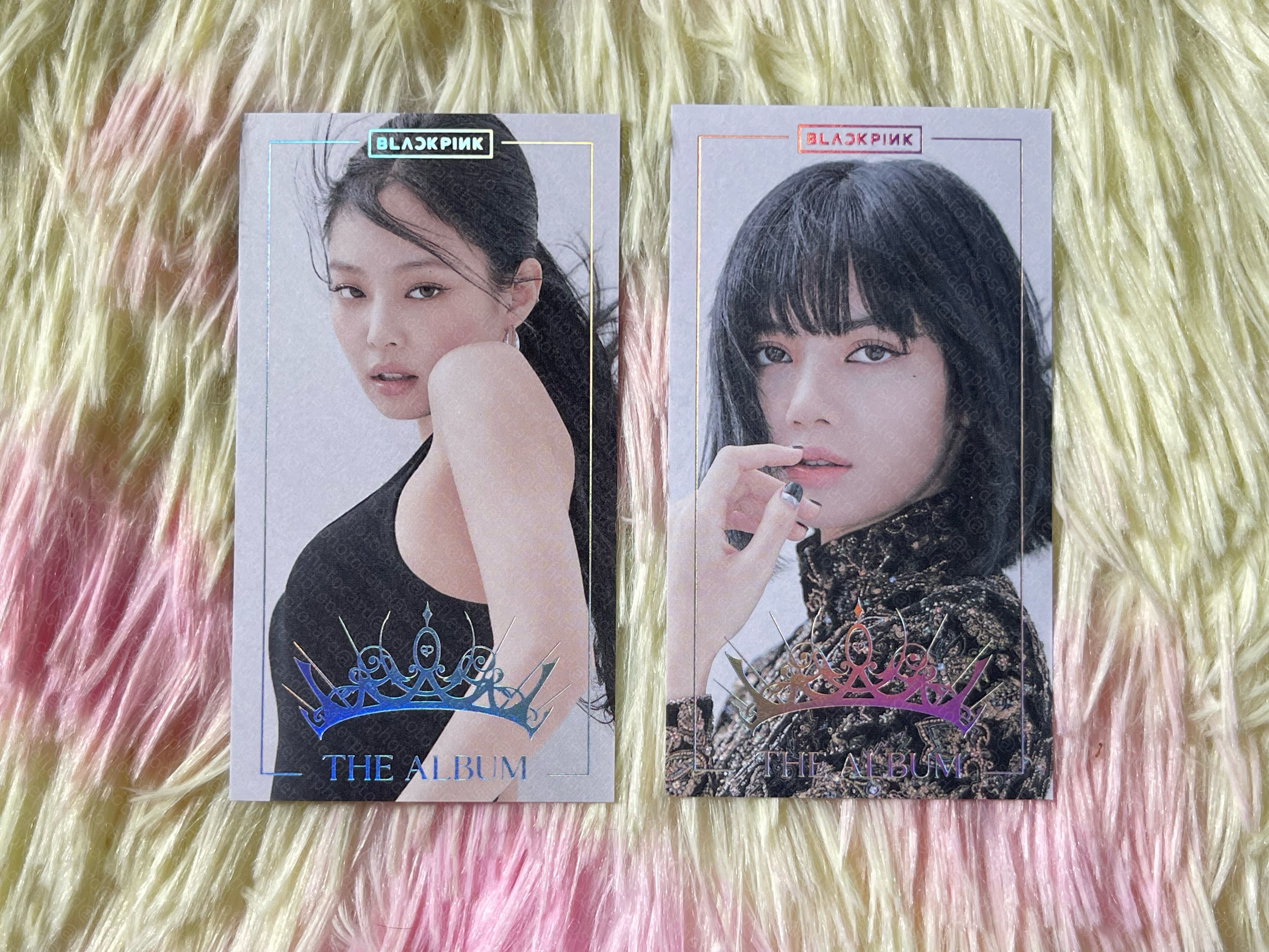Blackpink the album POB YG photocard jennie lisa