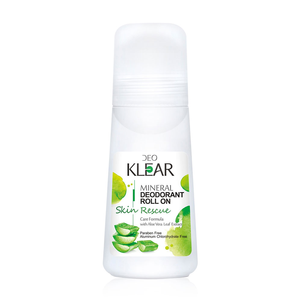 DEOKLEAR Skin Rescue Mineral Deodorant Roll-On 65ml