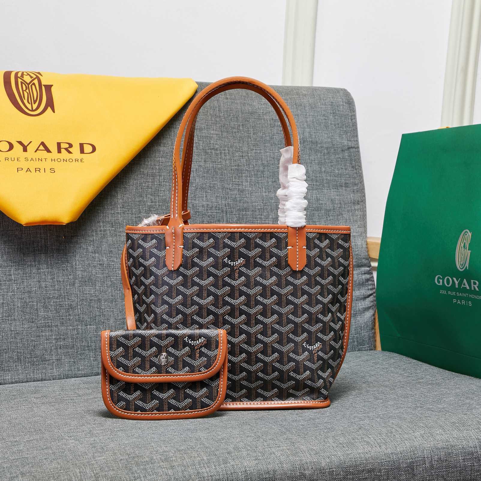 GOYARD ANJOU TOTE MINI BAG