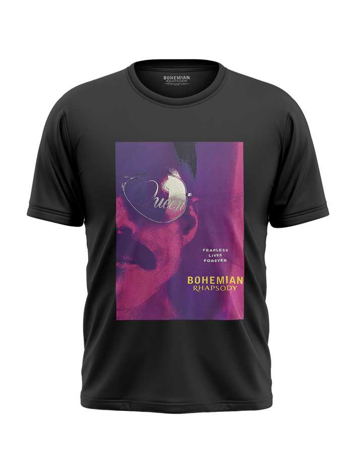 QUEEN MEN’S TEE : FREDDIE MERCURY