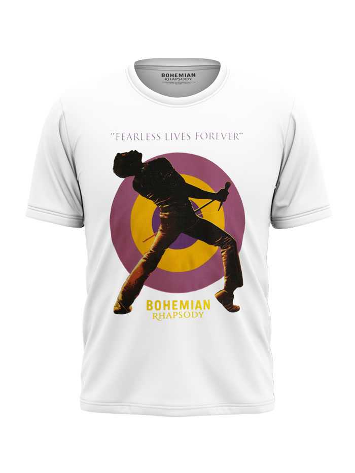 QUEEN MEN’S TEE : FEARLESS