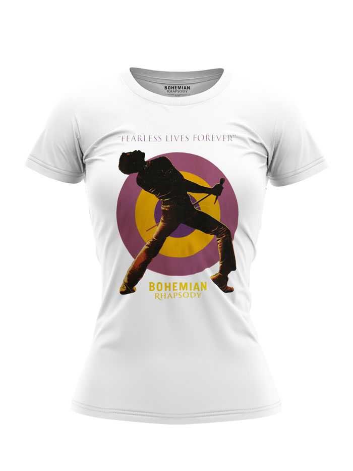 QUEEN LADIES TEE : FEARLESS