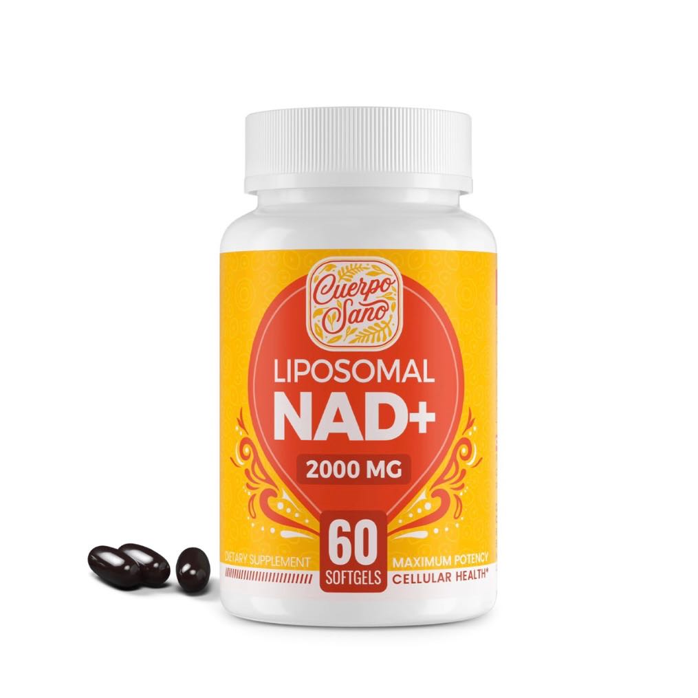 Cuerpo Sano Liposomal NAD+ 2000 mg.