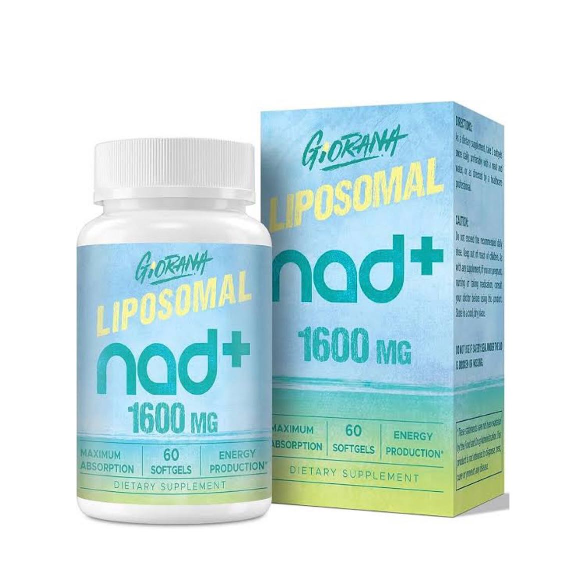 Giorana Liposomal NAD+ 1600 mg.