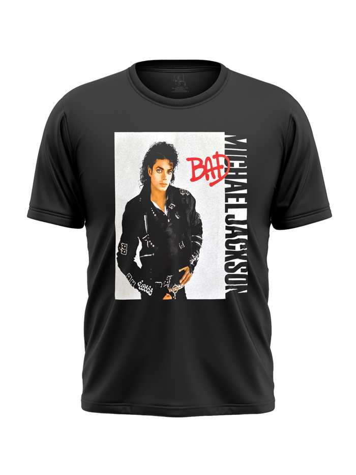 MICHAEL JACKSON MEN’S TEE : BAD