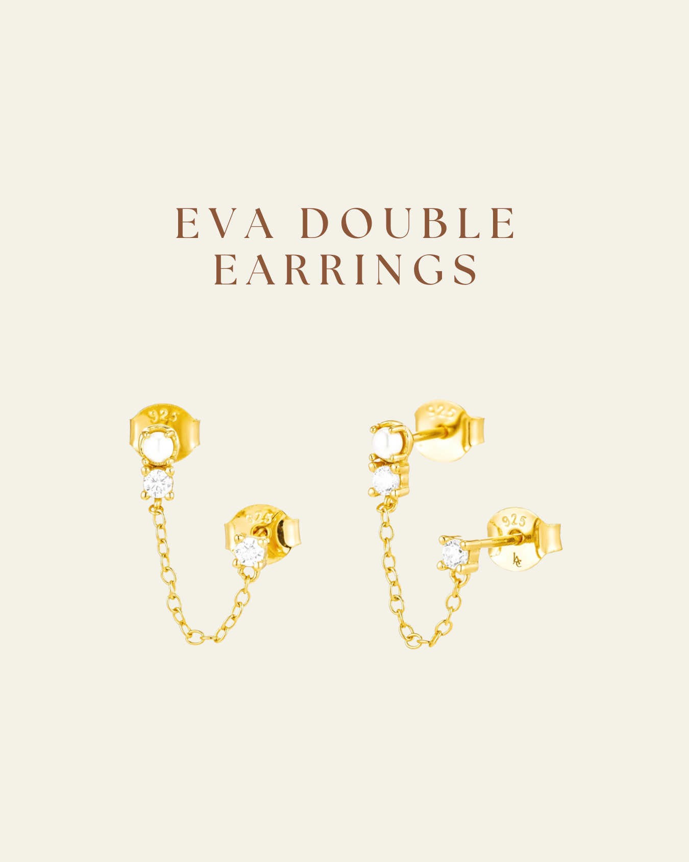 EVA Double Earrings