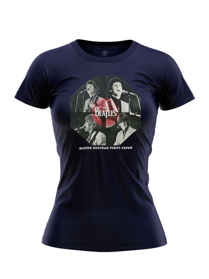 THE BEATLES LADIES TEE : BUDOKAN OCTAGON