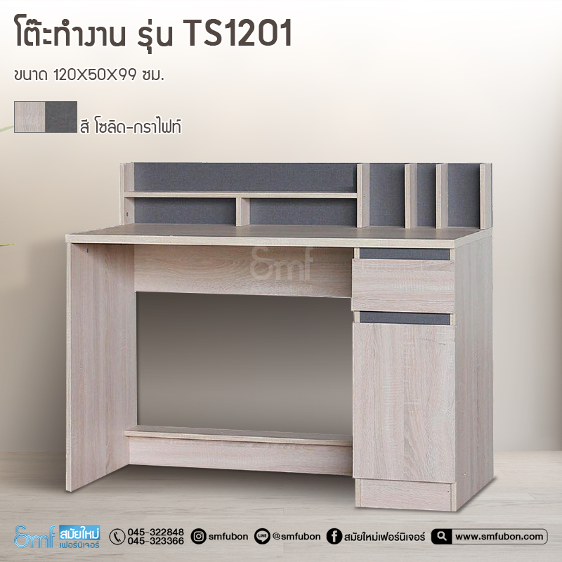 โต๊ะทำงาน รุ่น TS1201