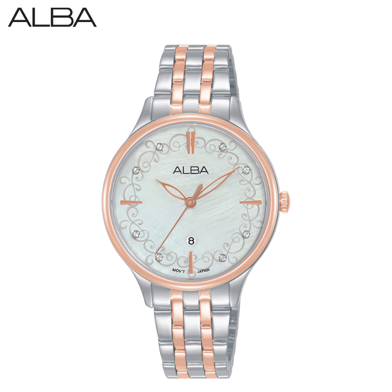 ALBA นาฬิกาข้อมือผู้หญิง Ikebana Quartz รุ่น AH7CR2X