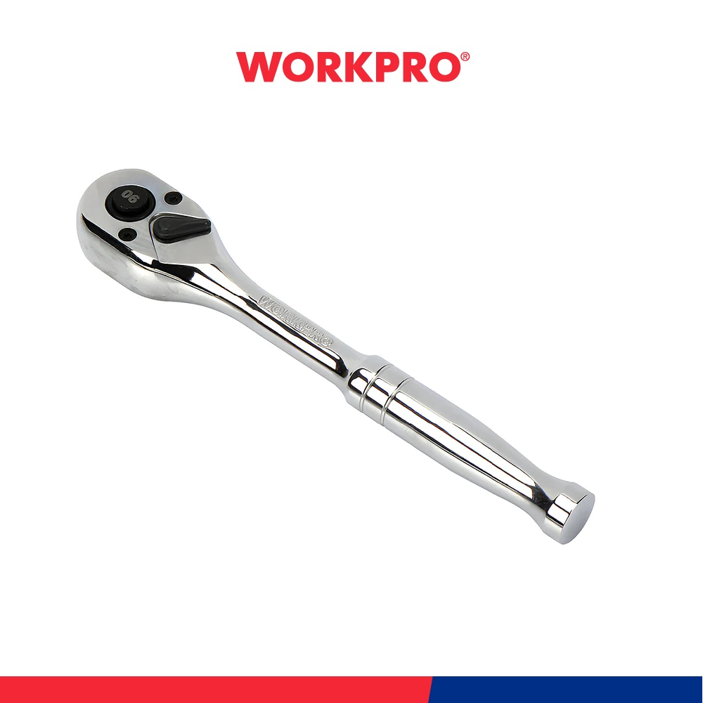 WORKPRO ด้ามฟรี ด้ามก๊อกแก๊ก ขนาด 1/2 นิ้ว 90 ฟัน (WP271006)