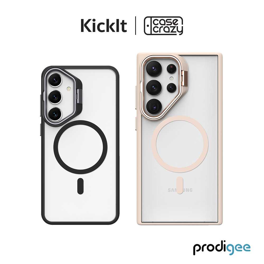 PRODIGEE รุ่น Kickit เคสใส แม่เหล็ก กันกระแทก  Galaxy S24 / S24+ / S24 Ultra