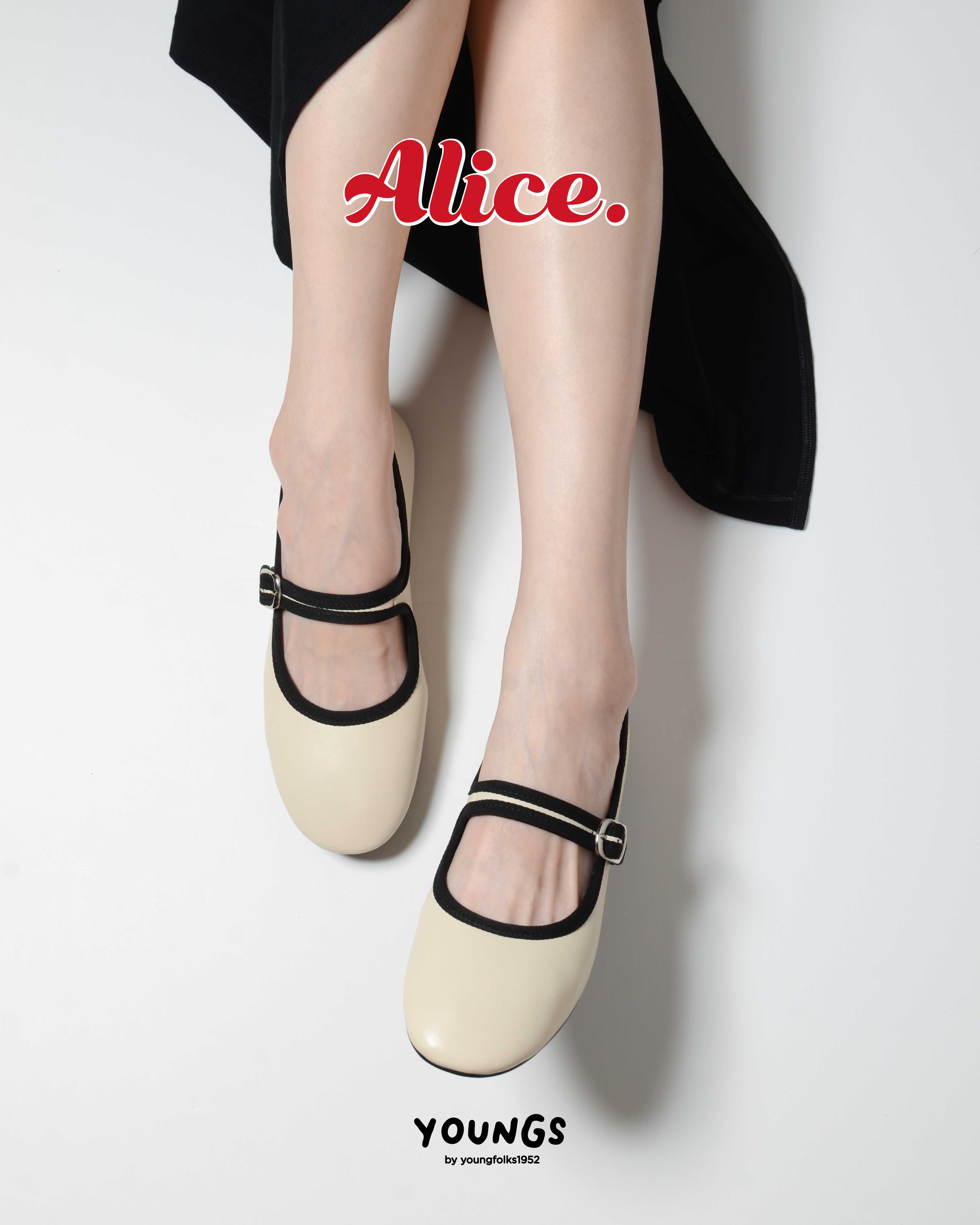 ALICE  -- NATURAL / BLACK  💥 ( MADE TO ORDER 14-20 DAY ) 💥