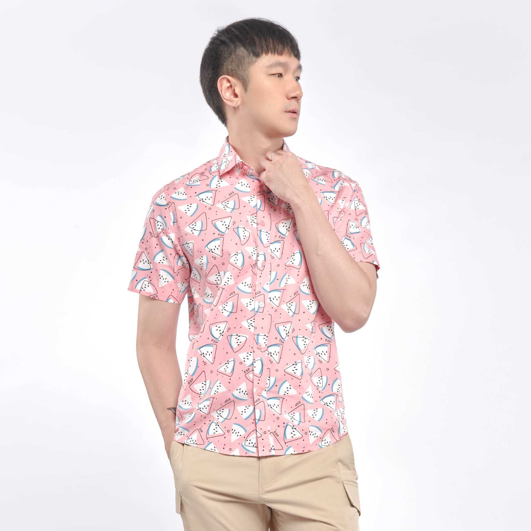 เสื้อเชิ้ตฮาวายลายผลไม้ | 03795