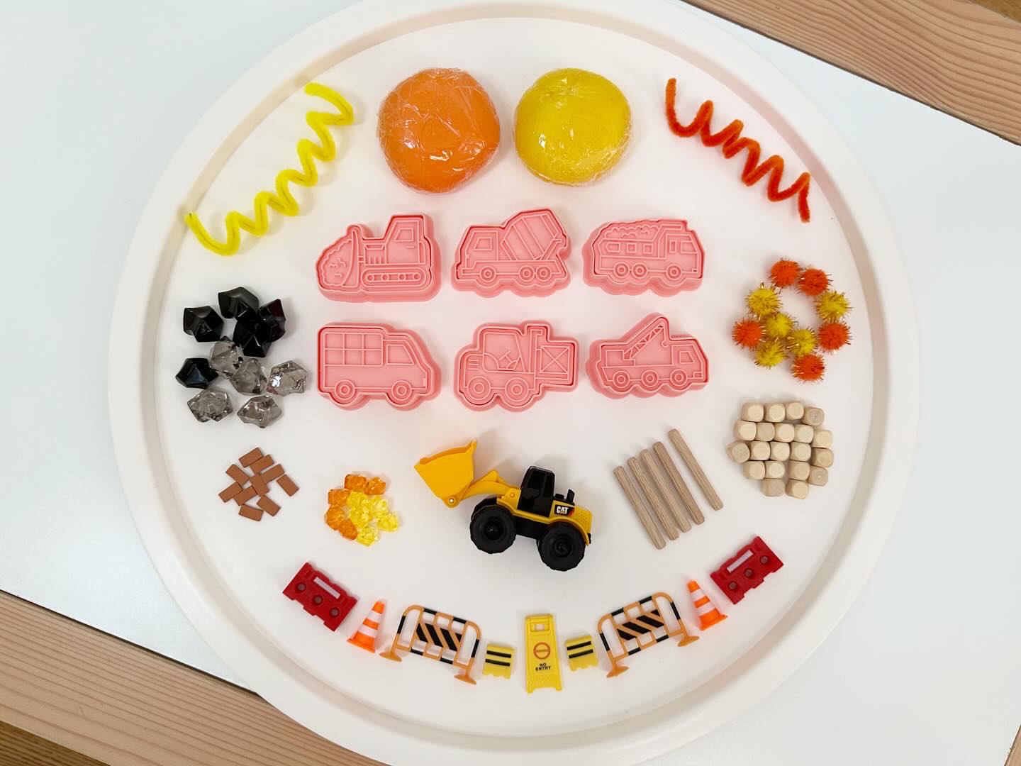 Construction Playdough Kit 