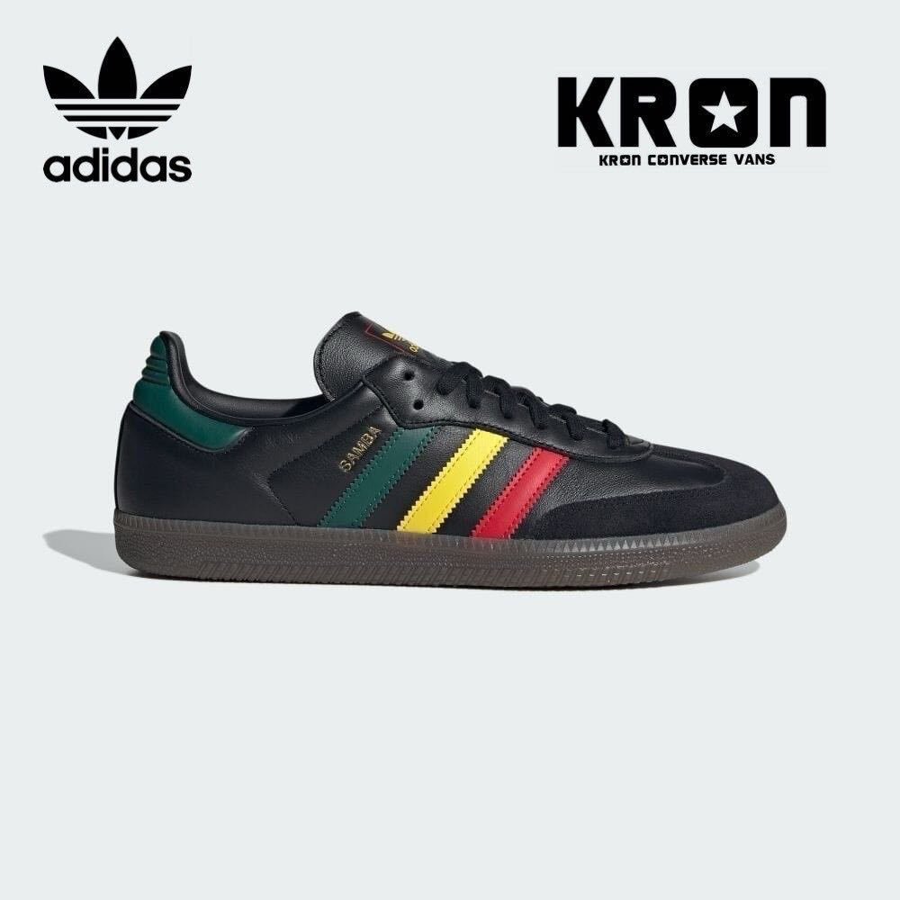 Adidas Originals Samba OG Rasta Black