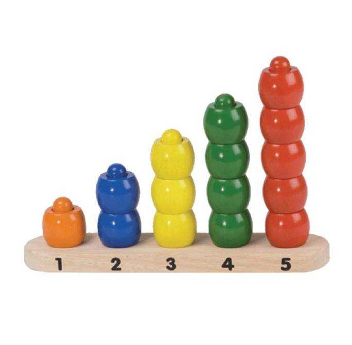 Blue Ribbon Toys : Counting Rods Primary color