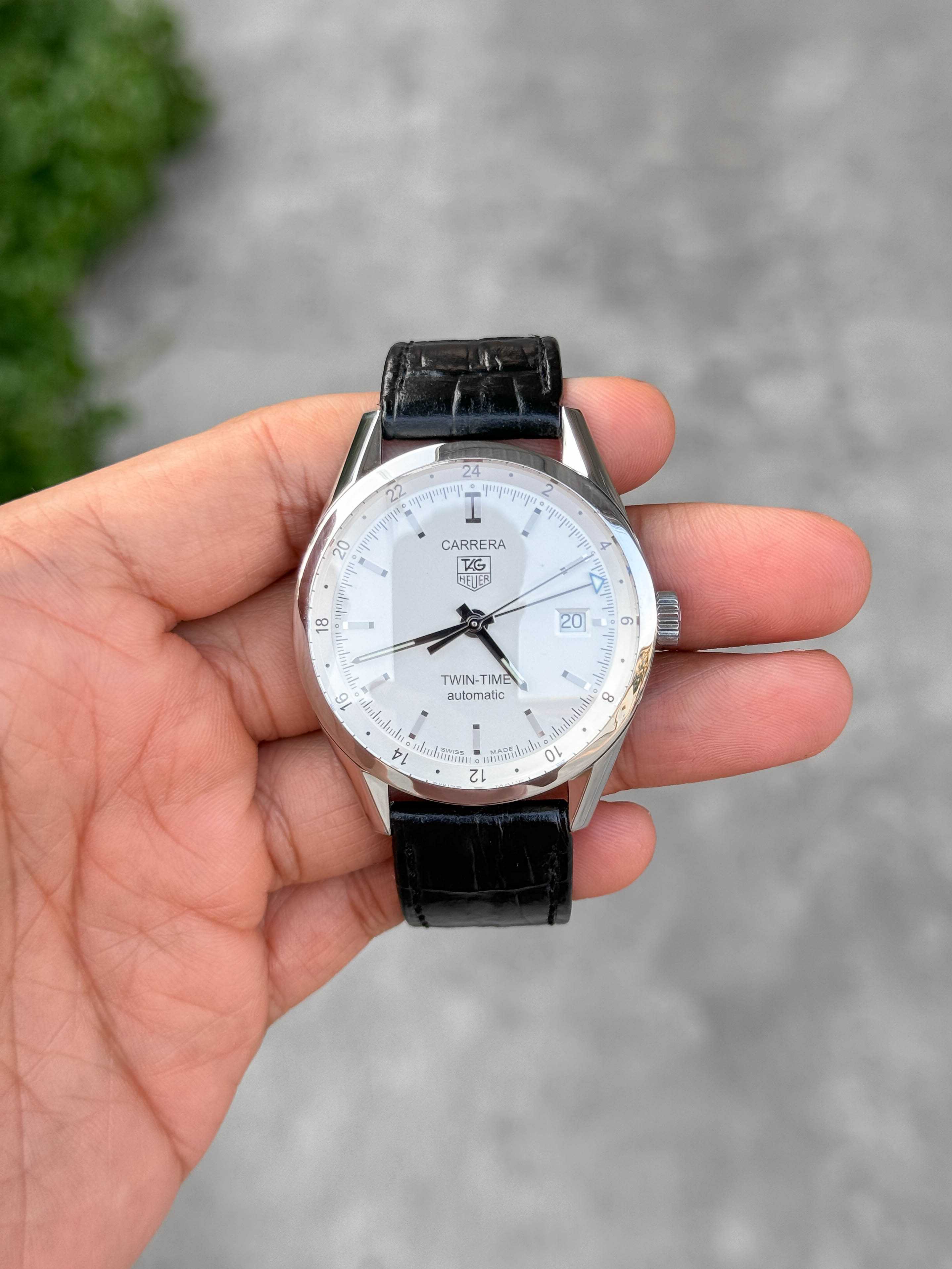 Tag Heuer Carrera Twin Time GMT Calibre 7 Automatic Man Size