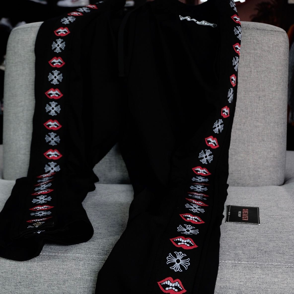 Chrome Hearts x Matty Boy Chomper Track Pant