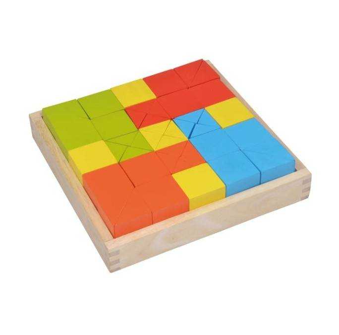 Blue Ribbon Toys : Square And Triangle Blocks