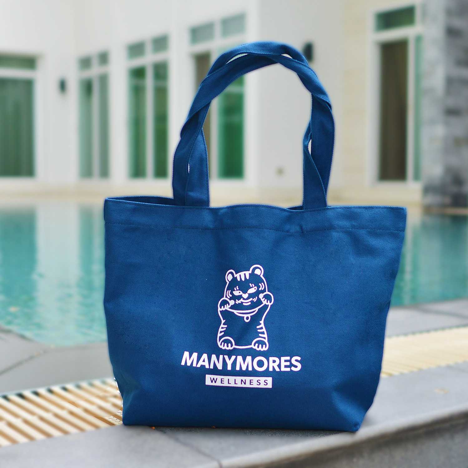 กระเป๋าผ้า เมนี่มอร์ เวลเนส Canvas Bag by Manymores Wellness