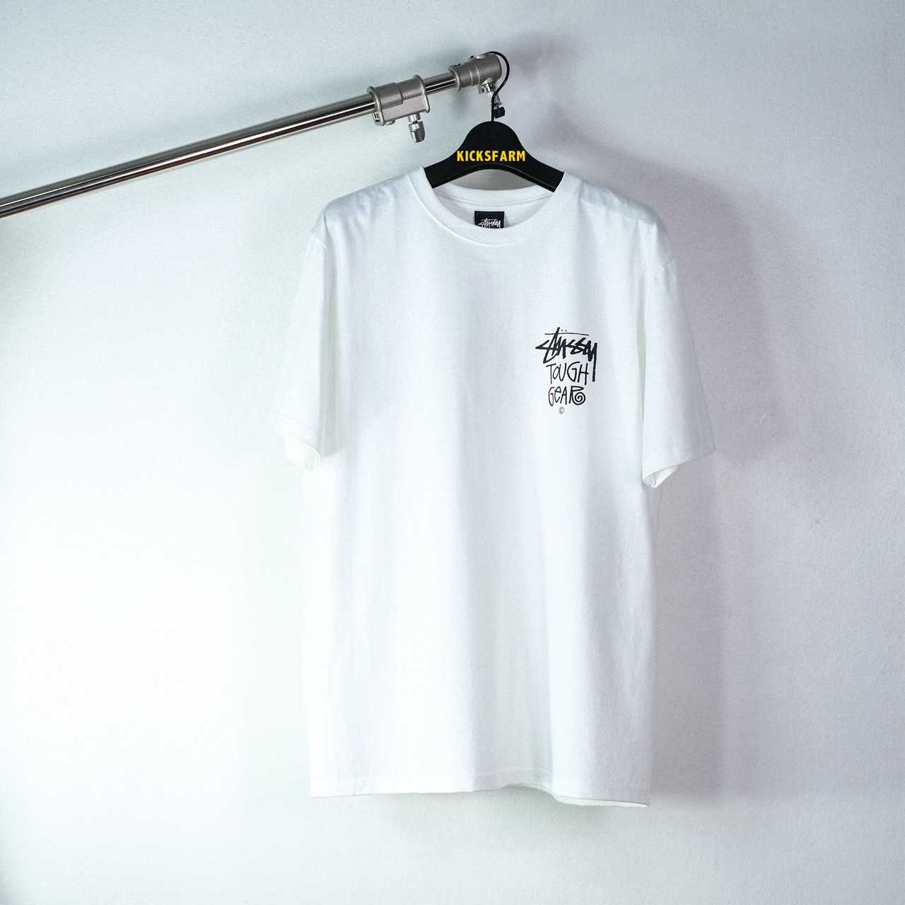 STÜSSY TOUGH GEAR TEE (WHITE)