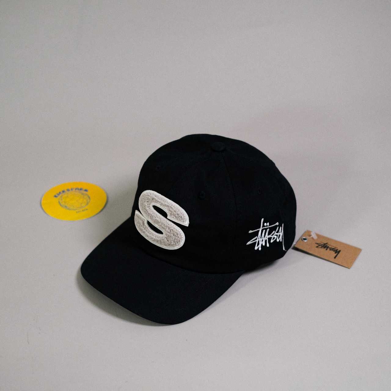 STÜSSY CHENILLE S LOW PRO CAP (SHADOW)