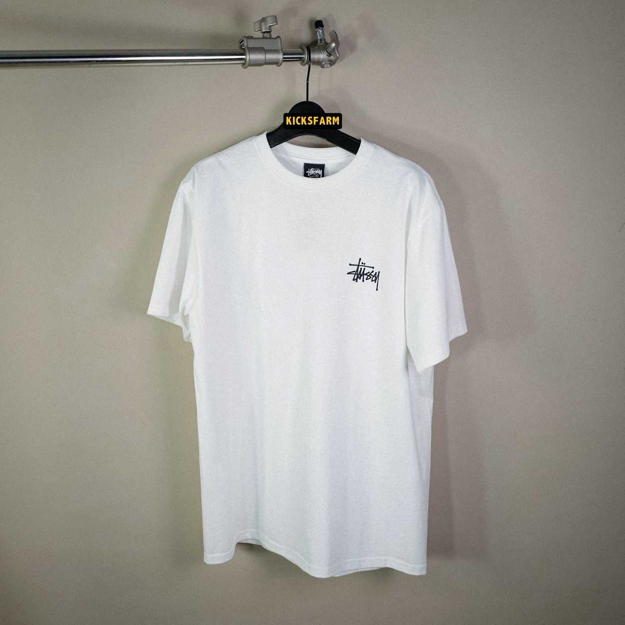 STÜSSY BASIC STÜSSY TEE (WHITE)