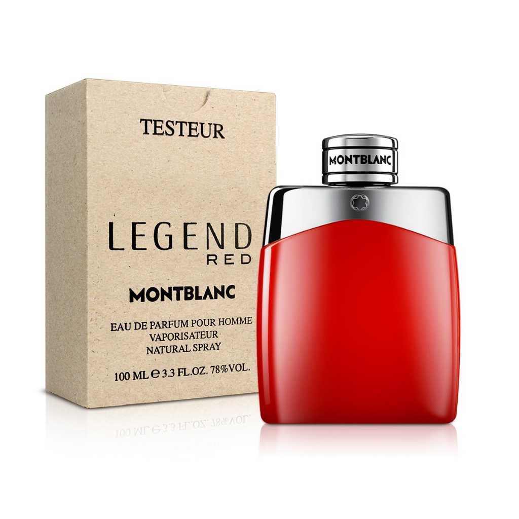 Mont Blanc Legend Red EDP 100 ML เทสเตอร์ กล่องน้ำตาล
