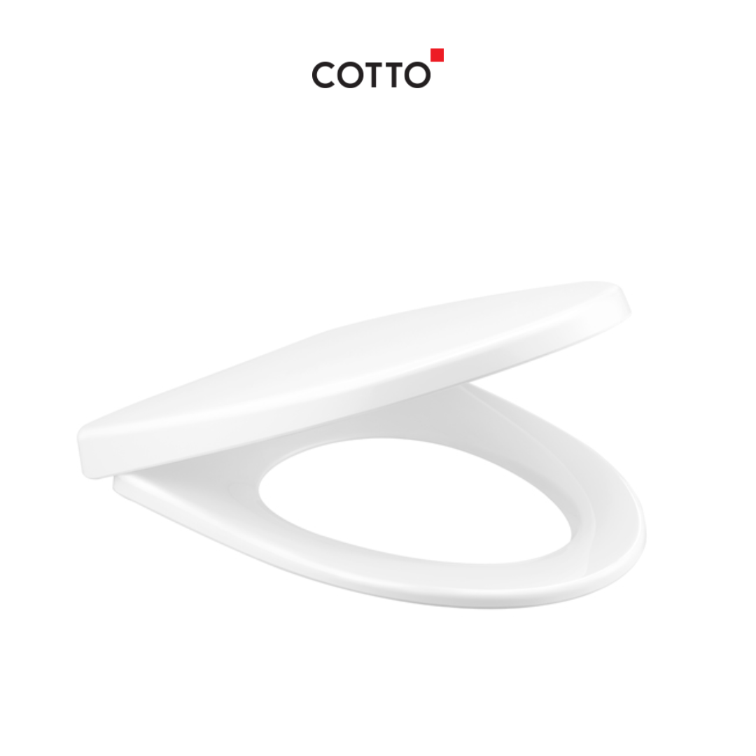 COTTO C91252  ฝารองนั่งทรง ELONGATE