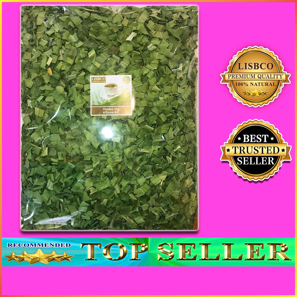ใบเตยแห้ง 250 กรัม ชาใบเตย Pandan 250g Herbal Drink Grade AA+ ชาสมุนไพรเพื่อสุขภาพ ธรรมชาติแท้ 100 %