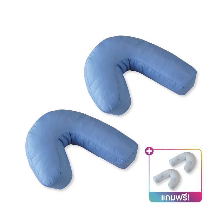 ช้างไทย หมอนยางพารา รุ่น U Sleep 2 ใบ แถมฟรี ปลอกหมอน U Sleep  2 ชิ้น  317221