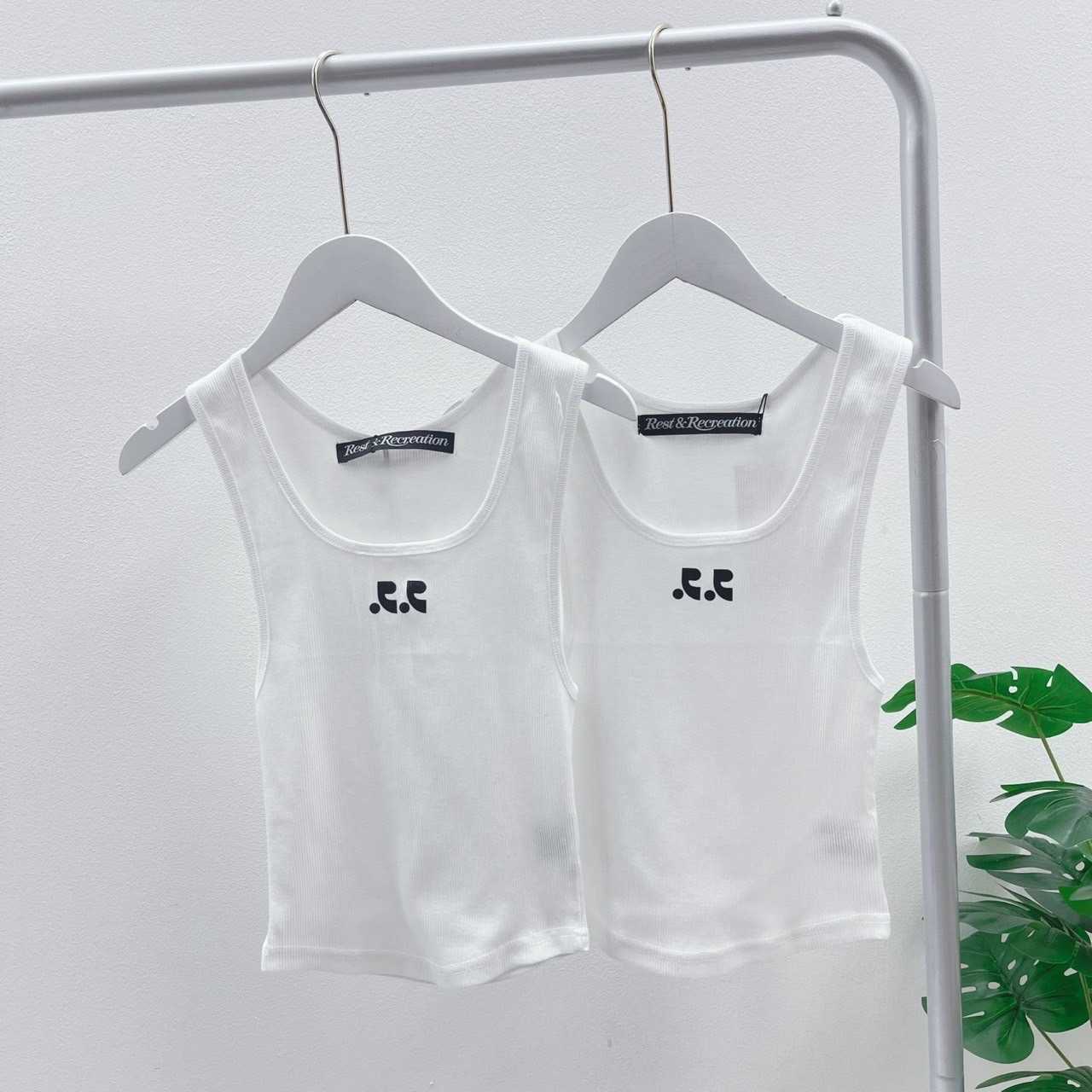 REST & RECREATION Tank Top (White)
