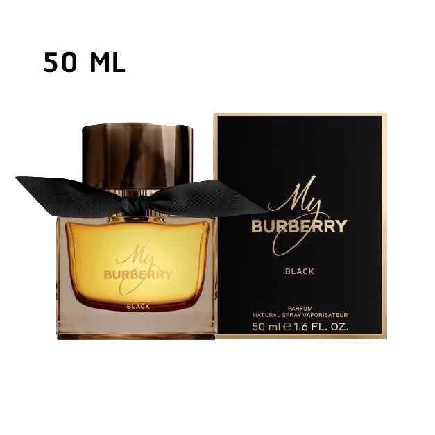 📌ป้ายเกาหลี - (50 ML) BURBERRY My Black Parfum 50 ml. กล่องซีล ป้ายเกาหลี