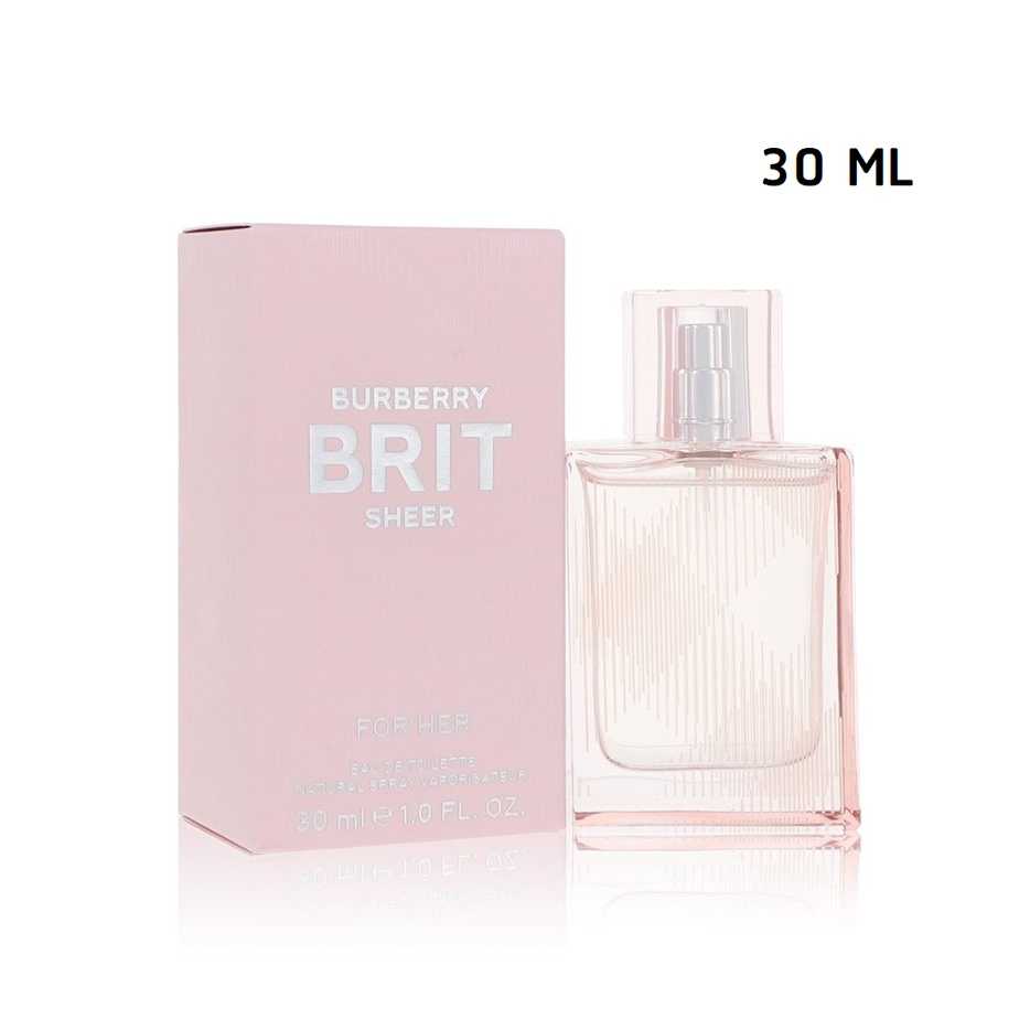 ( 30 ML) Burberry Brit Sheer for Women EDT 30 ml. กล่องซีล