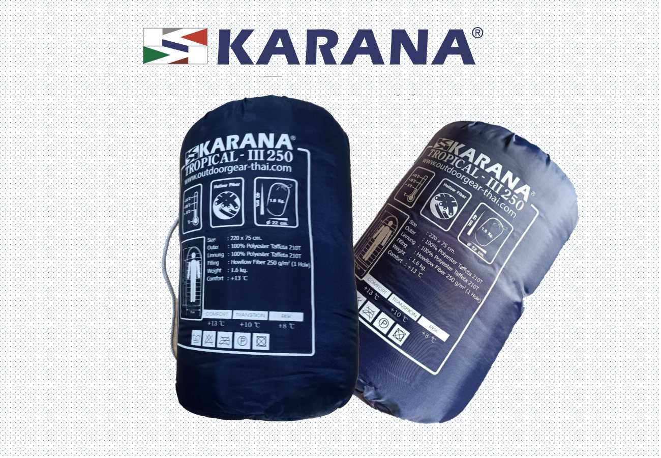 TROPICA; 250 SLEEPING BAG - ถุงนอนทรอปิคอล 250 กรัม สีน้ำเงิน
