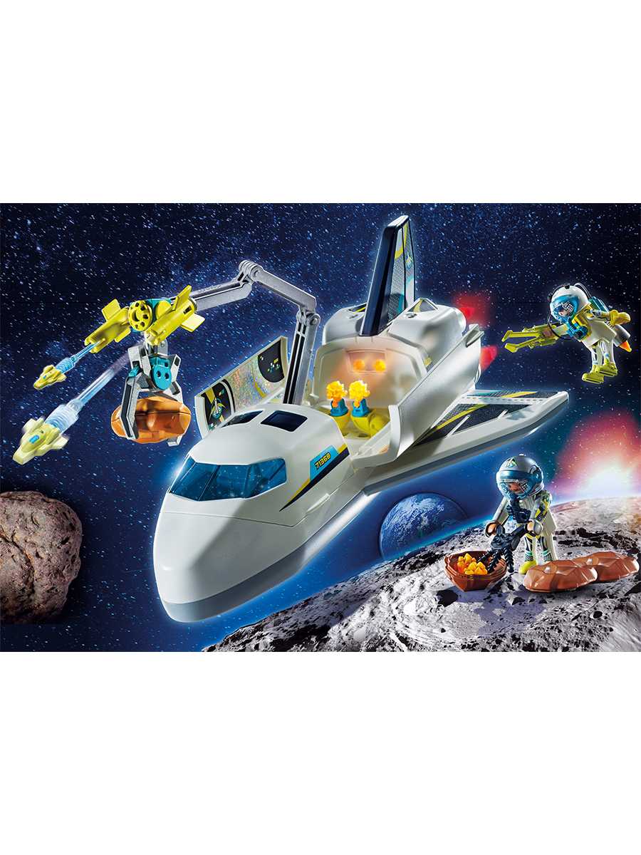 Playmobil 71368 Promo Pack Mission Space Shuttle โปรโมแพ็ค ภารกิจกระสวยอวกาศ