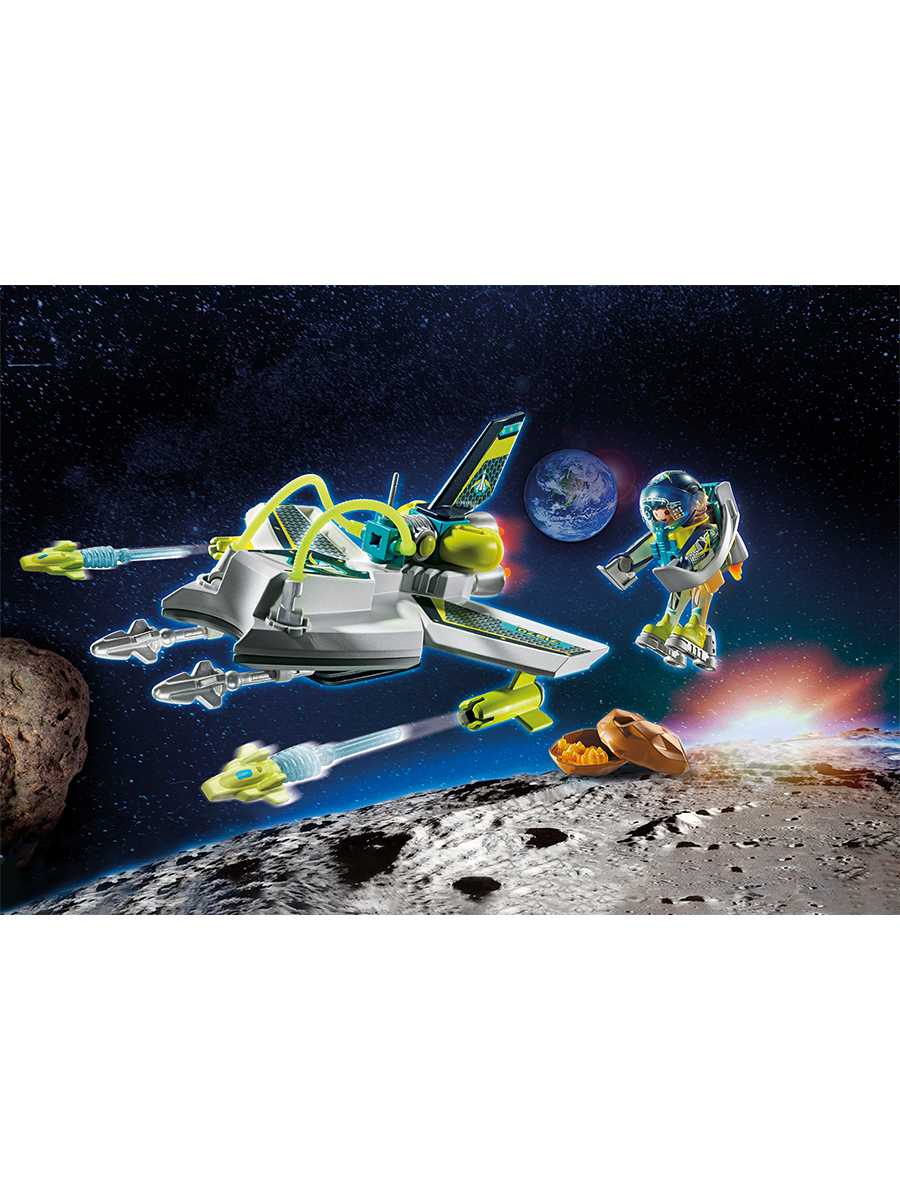 Playmobil 71370 Promo Pack Mission Space Drone โปรโมแพ็ค ภารกิจโดรนอวกาศ