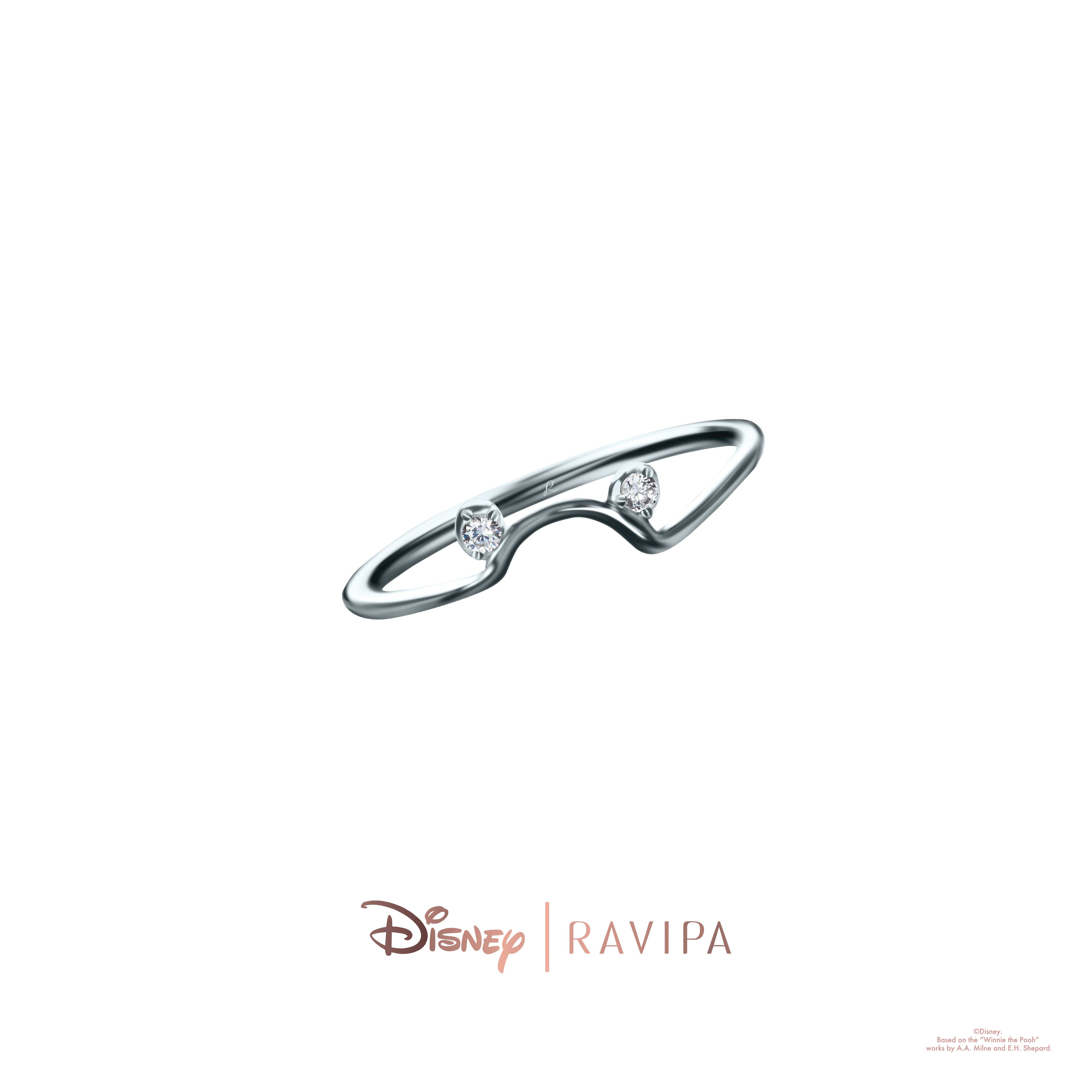 Silver Winnie the Pooh Classic Ring - แหวน