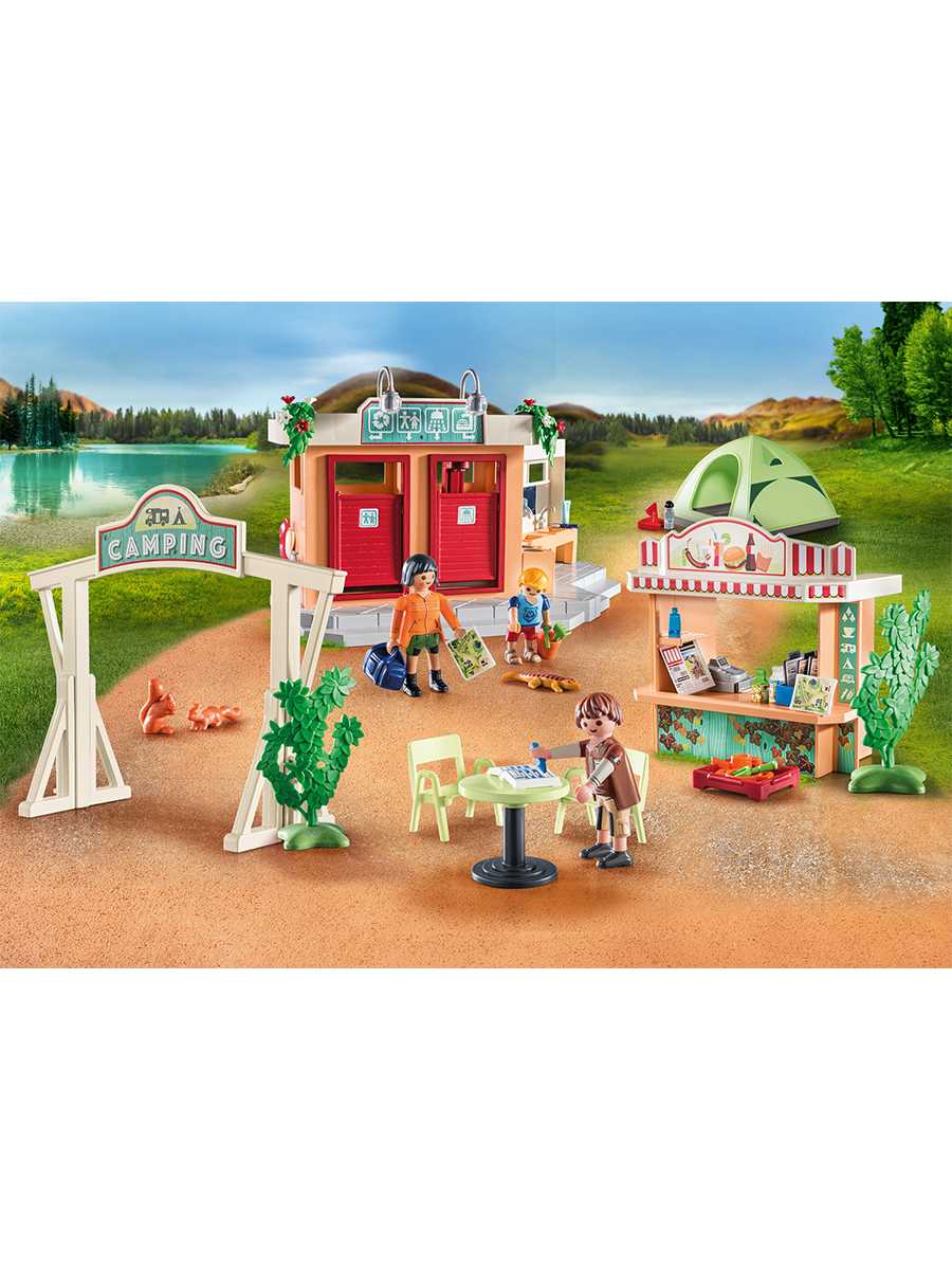 Playmobil 71424 Camping Campsite แคมป์ปิ้ง แคมป์ไซต์