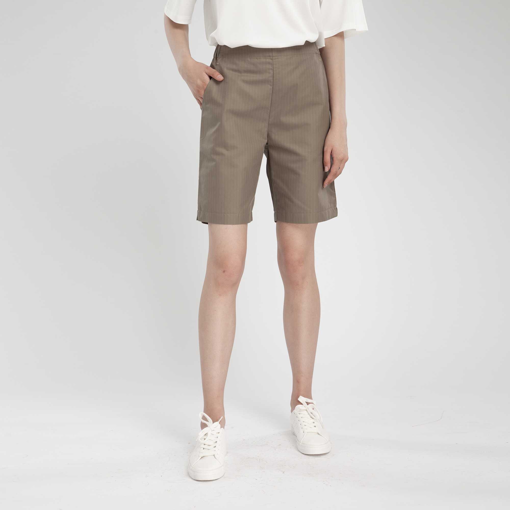 QueenCows กางเกงหลังคลอด Deanna Trousers (Khaki)