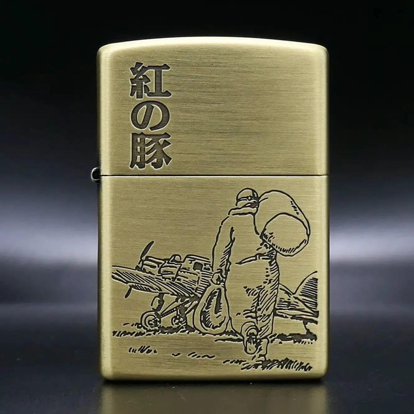Zippo ไฟแช็กรุ่น ZJP0078 Studio Ghibli - Porco Rosso 紅の豚