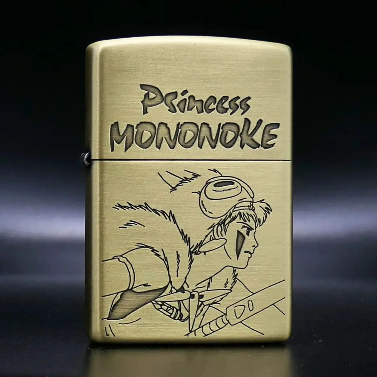 Zippo ไฟแช็กรุ่น ZJP0080 Studio Ghibli - NZ-37 Princess Mononoke Sun 2