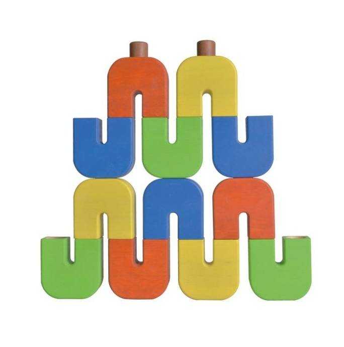 Blue Ribbon Toys : Pop Color U Blocks