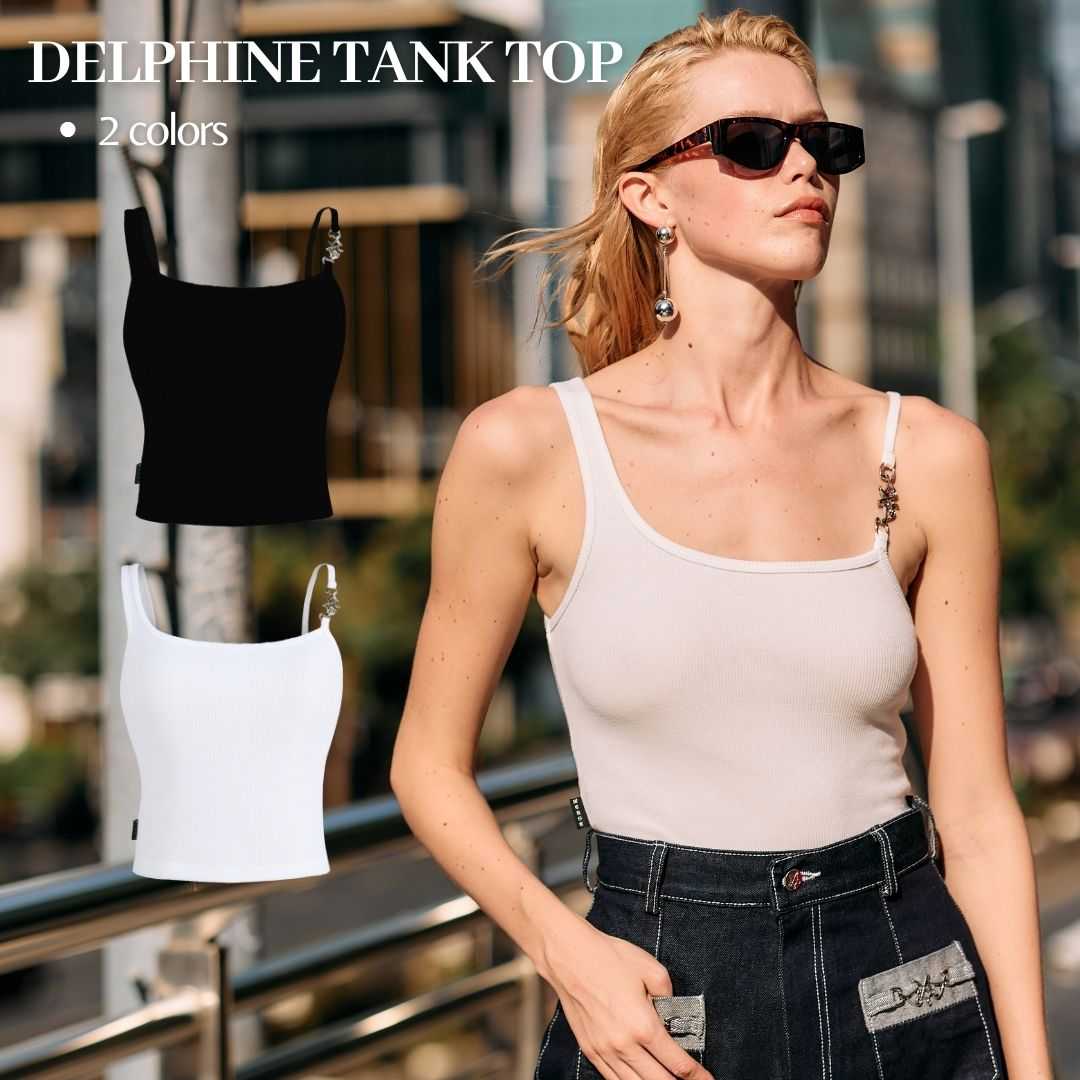 Merge Official - Delphine Tank Top 2 Colors (พร้อมส่ง)