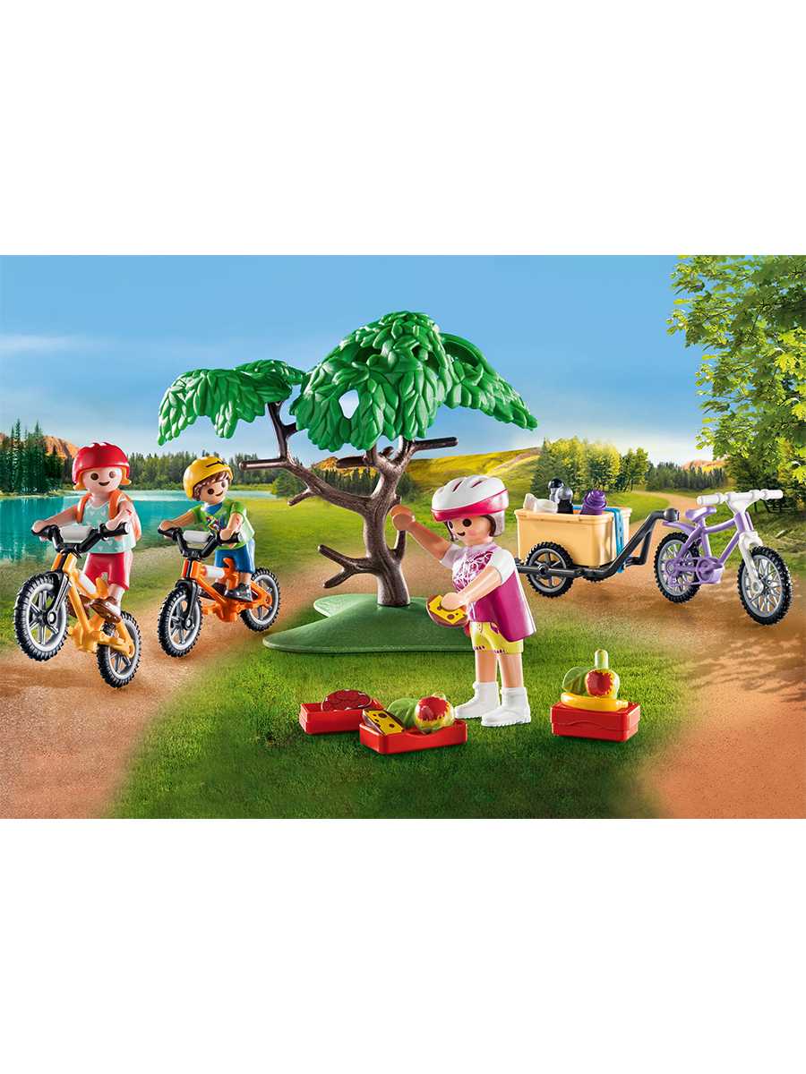 Playmobil 71426 Camping Mountain Bike Tour แคมป์ปิ้ง ทัวร์จักรยานเสือภูเขา