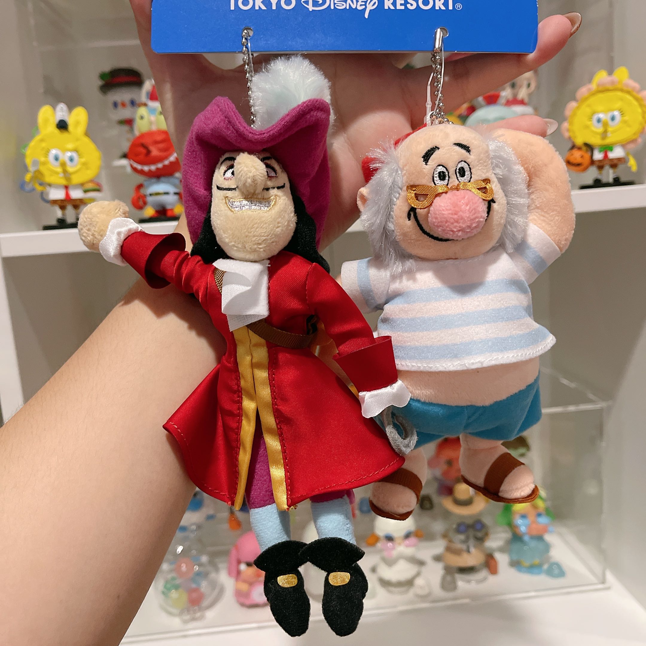 พวงกุญแจ Captain Hook & Mr. Smee