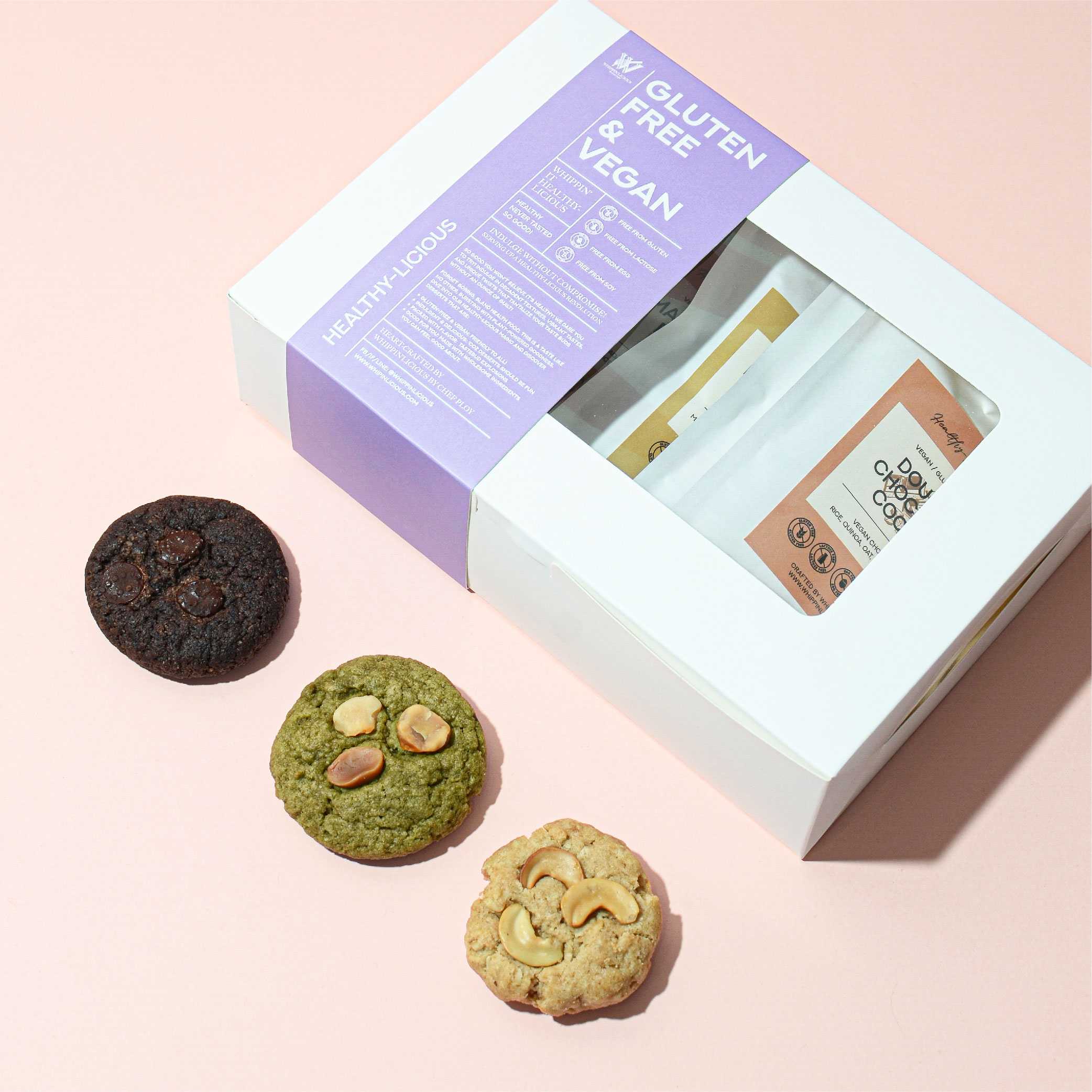 [PRE-ORDER] Gluten-Free/Vegan COOKIES Set (x6 pcs)